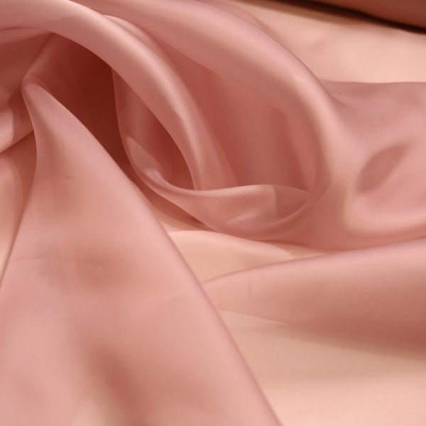 Organza Jedwabna  |  Pudrowy Róż