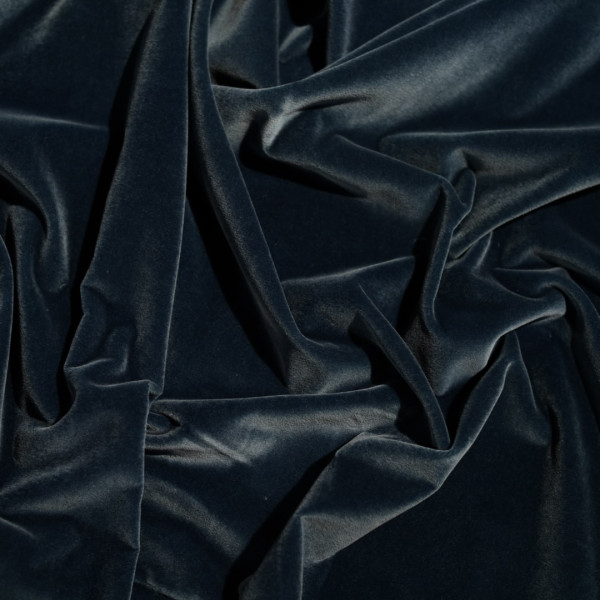 Welur | Antracytowy Granat