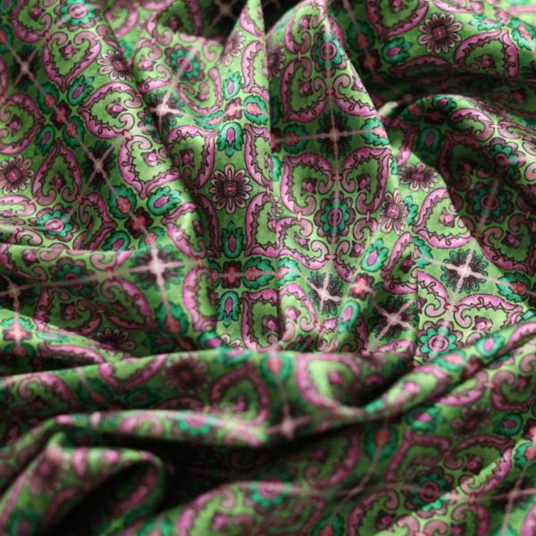Satyna Jedwabna | Ornament Śródziemnomorski Ⅱ