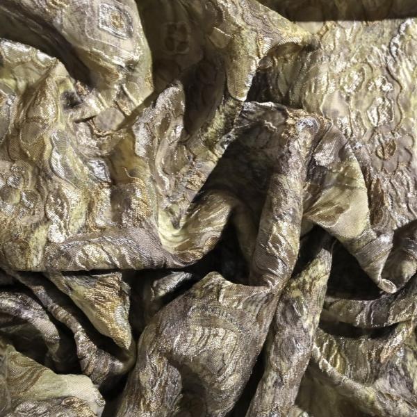 Żakard | Metaliczne Kwiaty