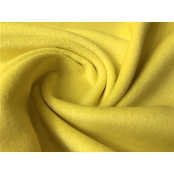 Wełna płaszczowa żółta