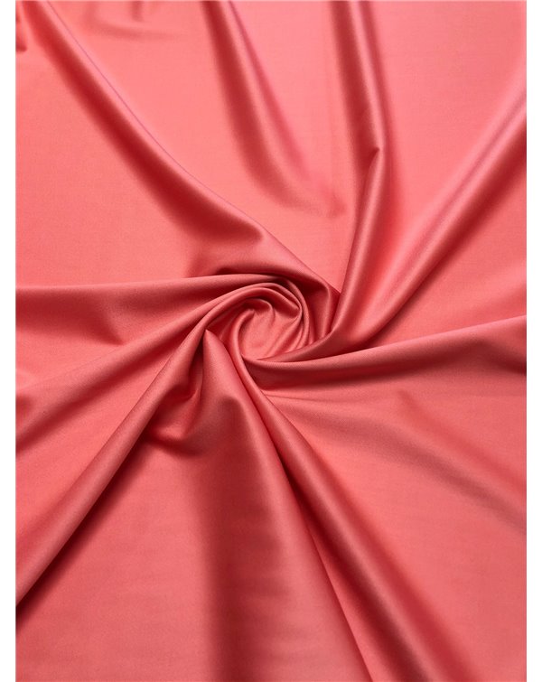 Wełna ubraniowa  double satin charmelaine koral premium