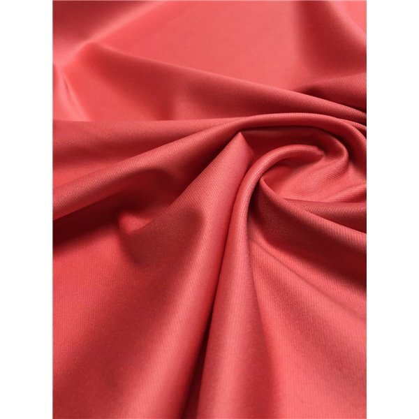 Wełna ubraniowa  double satin charmelaine koral premium