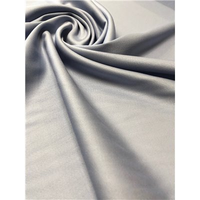 Wełna ubraniowa  double satin charmelaine gołębi niebieski  premium