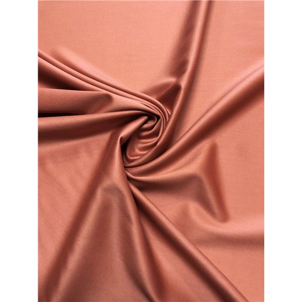 Wełna ubraniowa  double satin charmelaine brudny róż  premium
